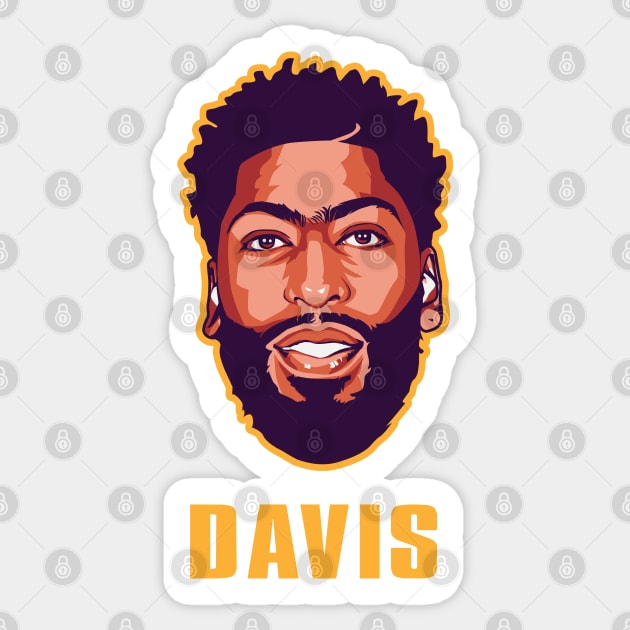 LAKER DAVIS Sticker by origin illustrations